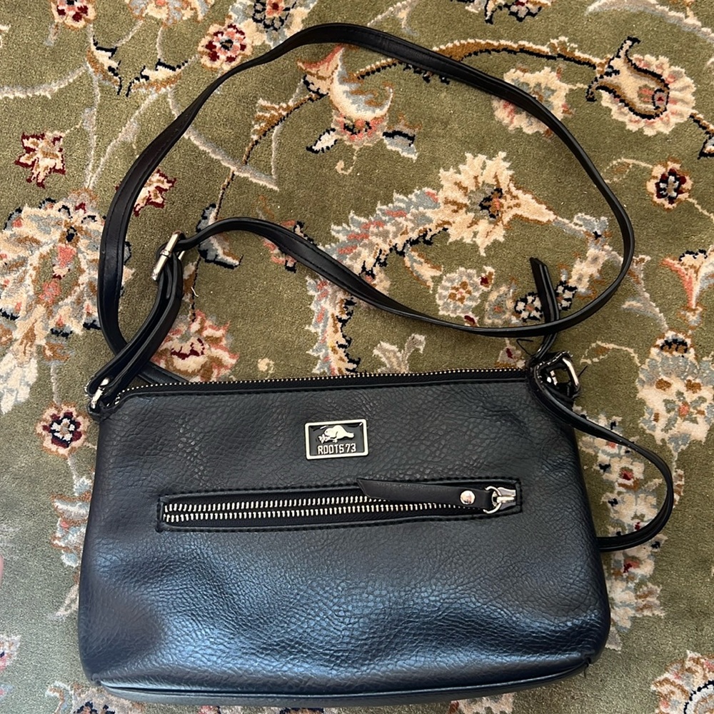 Black small women crossbody black bag